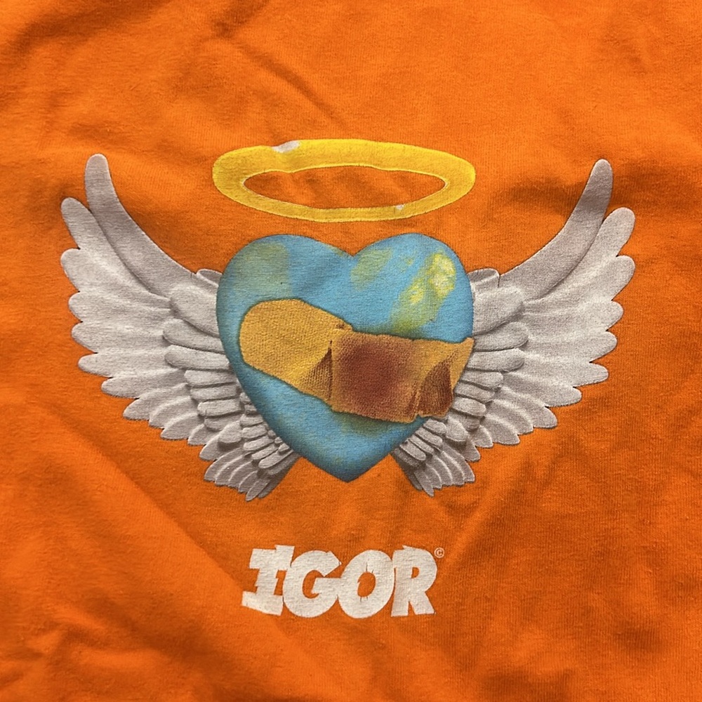 OFFICIAL 2019 Tyler the Creator Igor Tour Golf Wang Heart Tee T-shirt